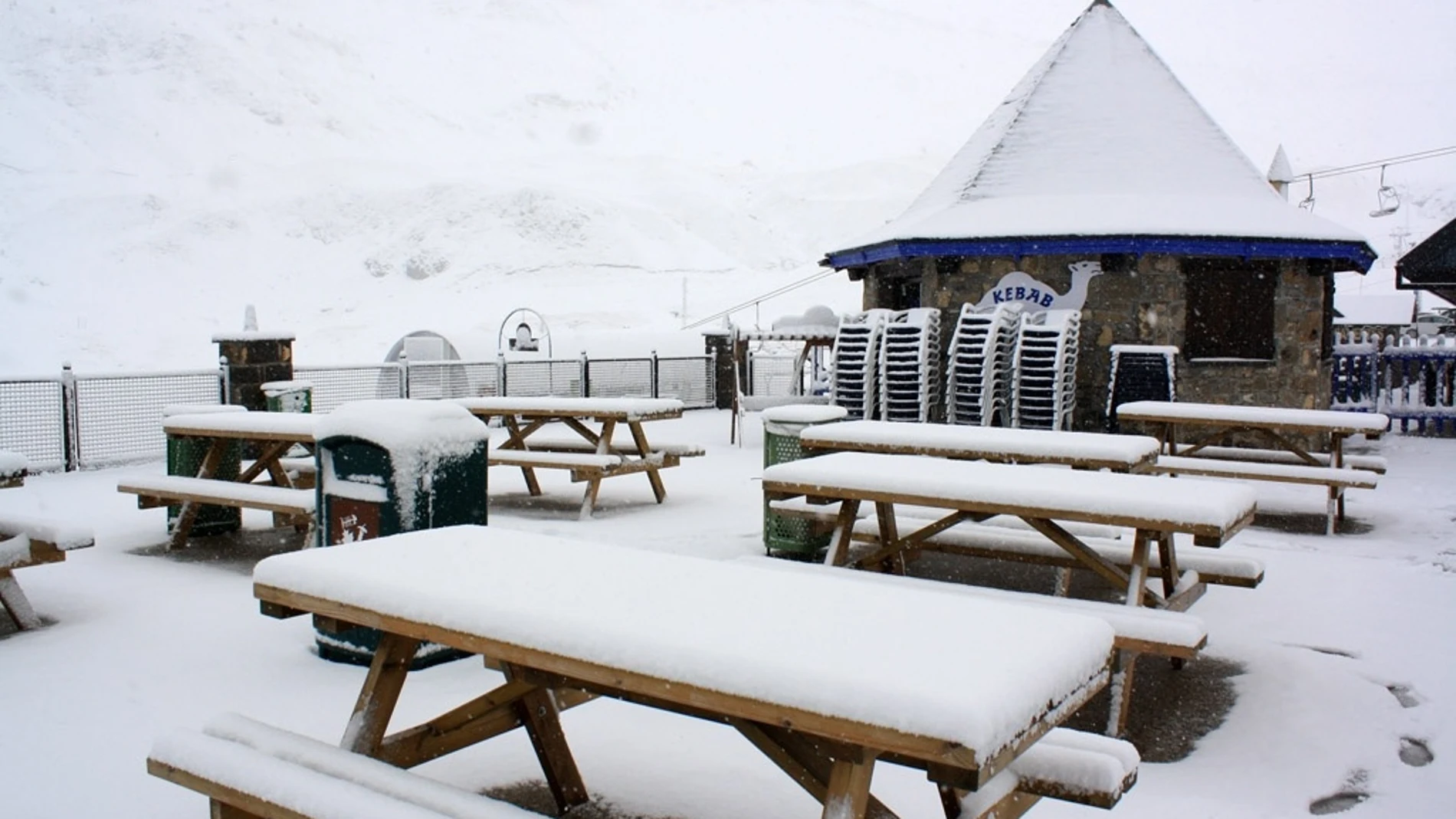 Nieve Recién Caída En Formigal (Huesca) GRUPO ARAMÓN (Foto de ARCHIVO) 02/01/2012