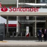 Central del Banco Santander, de la calle Luca de Tena, en Madrid.