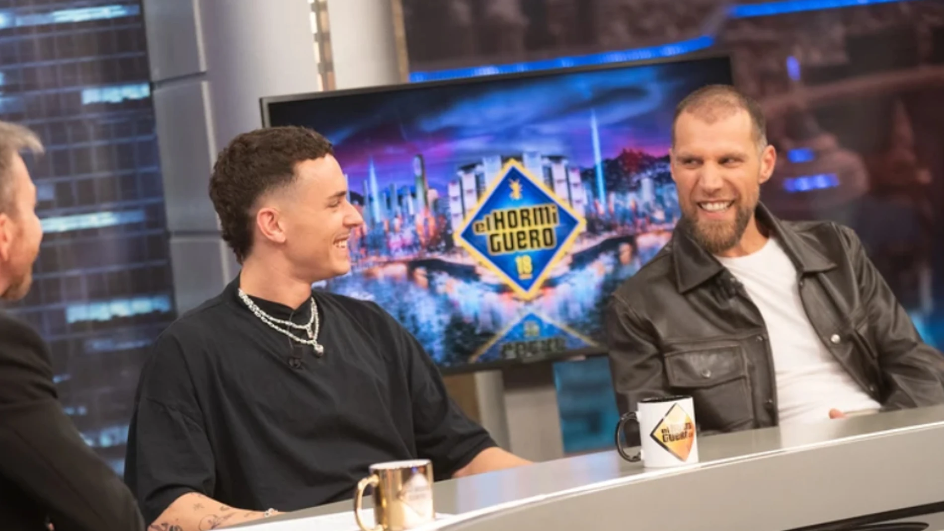 Aaron Piper y José Manuel Poga en 'El Hormiguero'