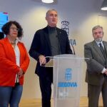 El alcalde de Segovia, José Mazarías, presenta los presupuestos de 2024
