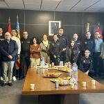 Encuentro de la Policía Nacional con los medios de comunicación de Alicante.