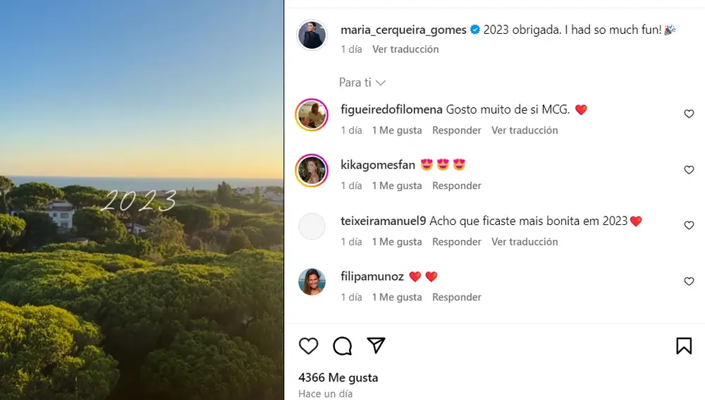 Eva González elimina el "like" de la publicación horas después