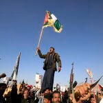 Protests in Yemen over US and UK air strikes