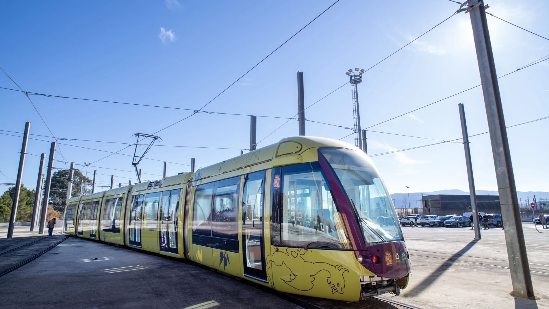 El trazado del tranvía de Jaén cuenta con 4,5 kilómetros