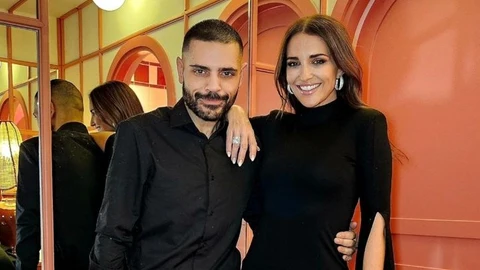 Paula Echevarría con botas muy altas.