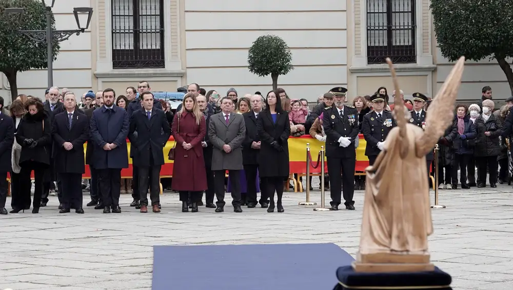 Autoridades en el acto celebrado en Valladolid