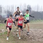 Un instante de la prueba masculina
