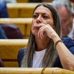 Míriam Nogueras de Junts per Catalunya en el pleno del Congreso,