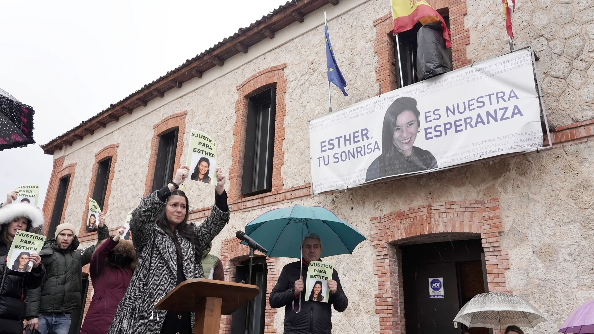 Concentración para pedir justicia para Esther López