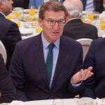Núñez Feijóo, Presidente del PP acude a desayuno informativo Nueva Economia Forum. David Jar 
