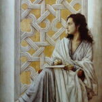 No existen imágenes de Lubna, pero este cuadro de José Luis Muñoz la imagina