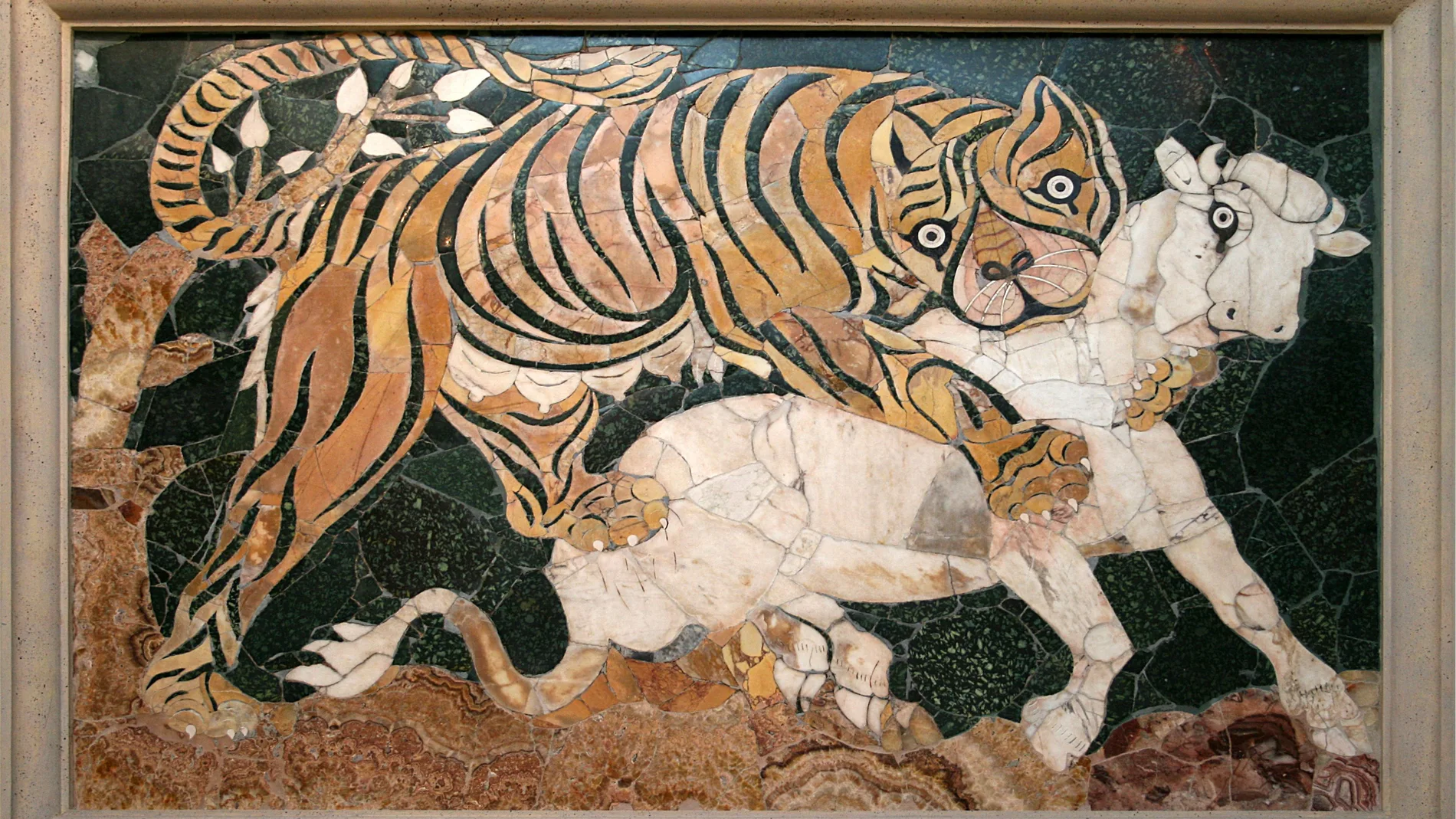 Una de las piezas que se conservan en los Museos Capitolinos de Roma