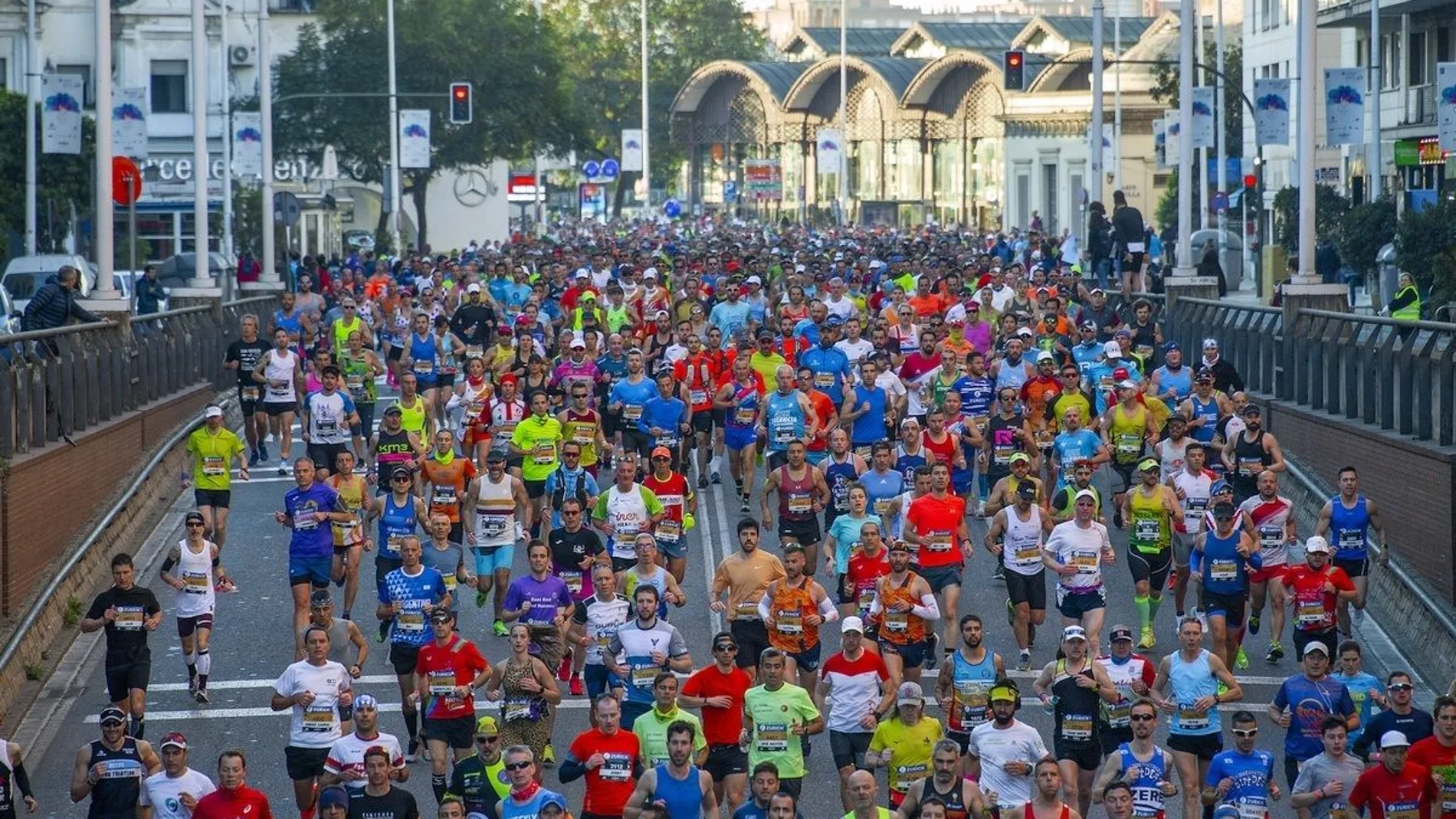 Imagen de la Maratón de Sevilla de 2023