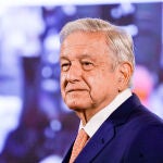 Andres Manuel Lopez Obrador, president of Mexico, press conference