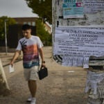 Carteles de Pisos Compartidos en Madrid.