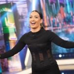 Chanel Terrero a su entrada en 'El Hormiguero'