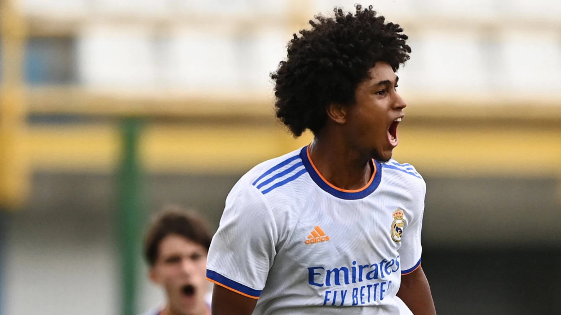 Peter González con el Real Madrid