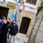 La alcaldesa visitó las obras de mejora de la Ruta Turística de los Miradores en Granada