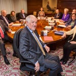 Reunión dell pleno del Tribunal Constitucional este martes en Madrid, que estudia el amparo al líder de EH Bil