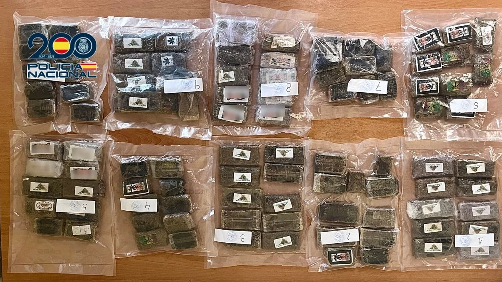 Detenido un joven en la estación de Atocha que pretendía viajar a Alemania con 10 kilos de hachís en la maleta