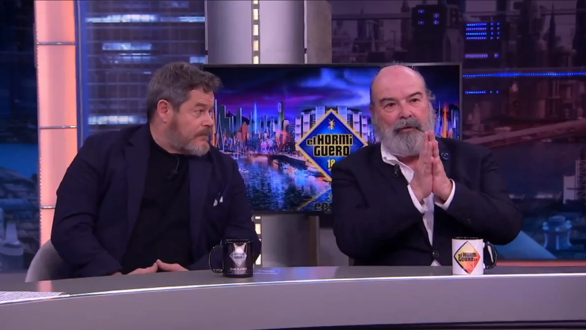 Antonio Resines y Jorge Sanz son entrevistados en 'El Hormiguero'