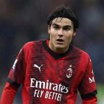 Luka Romero con el Milan