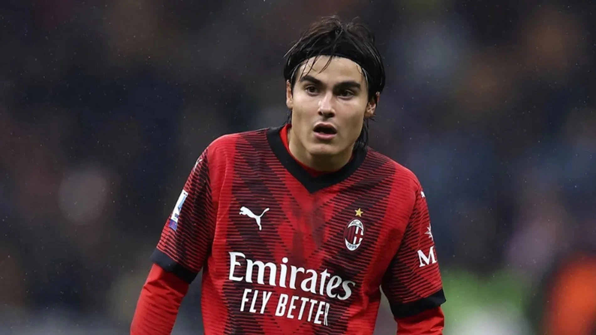 Luka Romero con el Milan