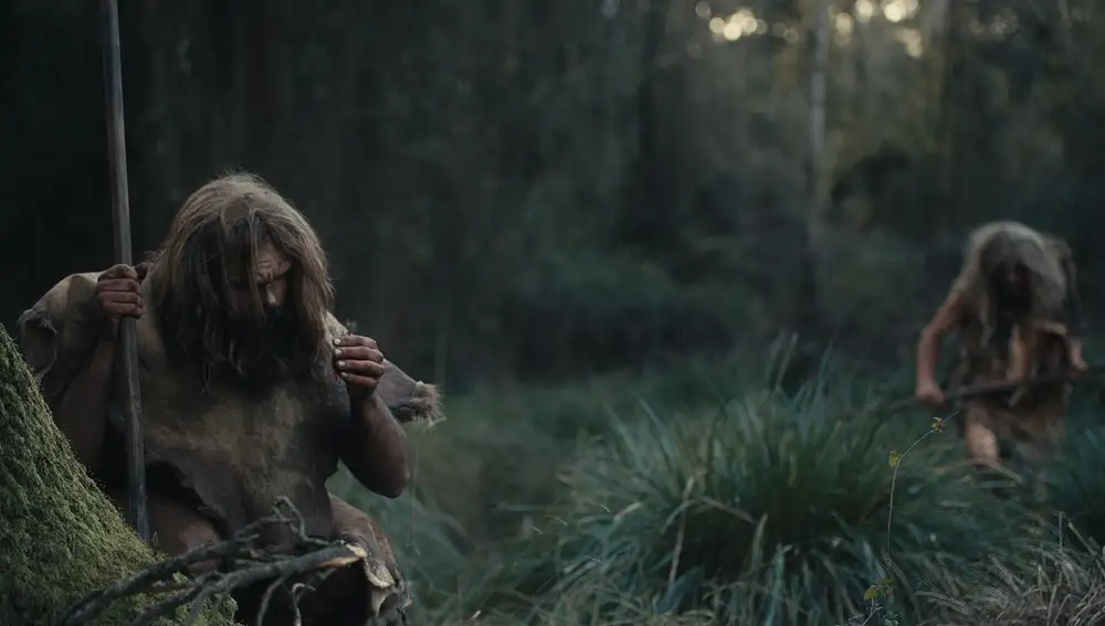 Fotograma del documental "Las últimas huellas del neandertal"