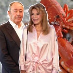 La baronesa Thyssen y Luis Miguel Rodríguez