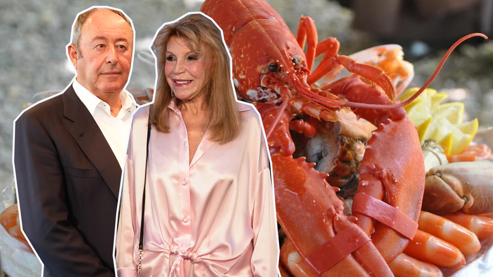 La baronesa Thyssen y Luis Miguel Rodríguez