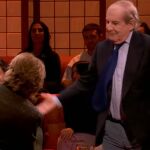 El show de José María García en el programa de Mercedes Milá, a quien tiró un vaso de agua por encima