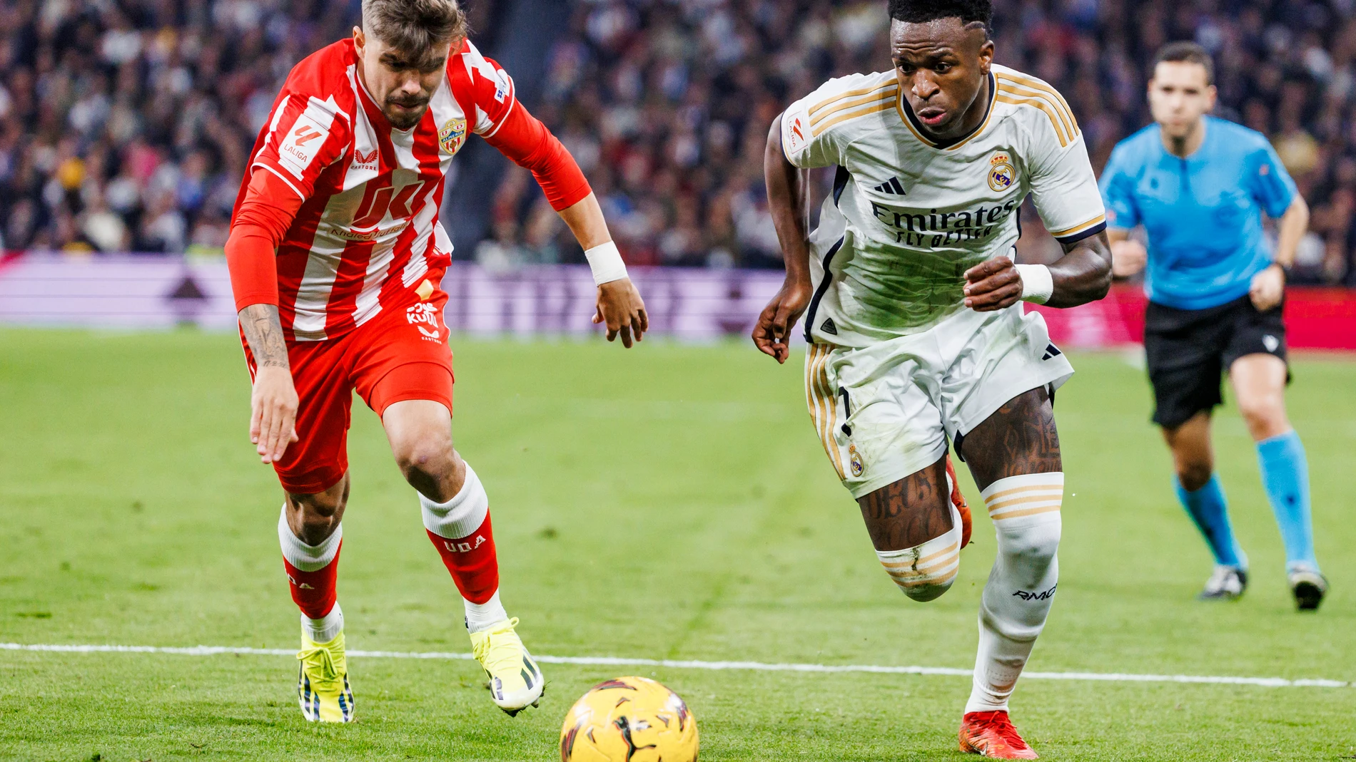 Vinicius, protagonista en el Real Madrid-Almería