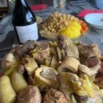 El vino es un gran acompañamiento para el cocido
