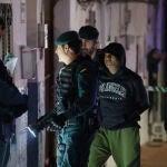 Registro de la casa del presunto triple homicida de Morata de Tajuña