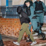 Registro de la casa del presunto triple homicida de Morata de Tajuña
