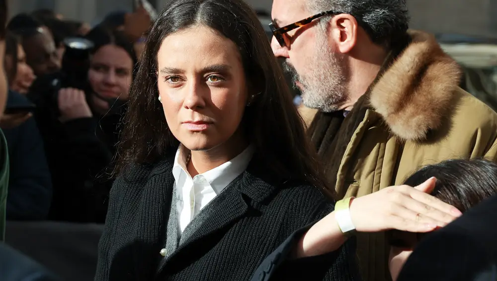 Victoria Federica y Jaime de Marichalar en el desfile de Dior de la Semana de la Alta Costura Primavera-Verano de París de 2024