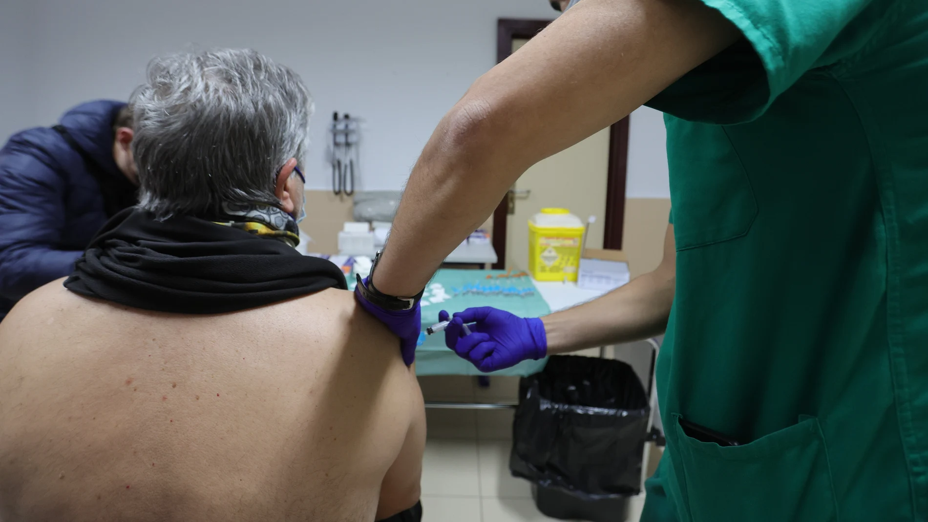 Vacunación de la gripe en Castilla y Leóne vacunación contra la gripe este fin de semana en puntos de inoculación en lugares urbanos y rurales de todas las áreas de salud de la Comunidad, en un llamamiento realizado de forma masiva, sin que los potenciales inmunizados tengan que tener factores de riesgo. EFE/JMGARCIA