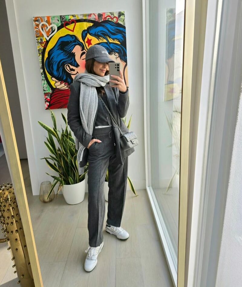 Paula Echevarría con look con New Balance.