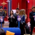 Varios concursantes de 'GH DÚO' durante los posicionamientos