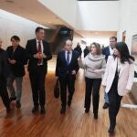 El presidente del Consejo de Cuentas, Mario Amilivia, antes de comparecer en las Cortes