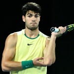 Alcaraz no se sintió cómodo ante Zverev