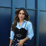 Rocío Osorno con look de Zara.