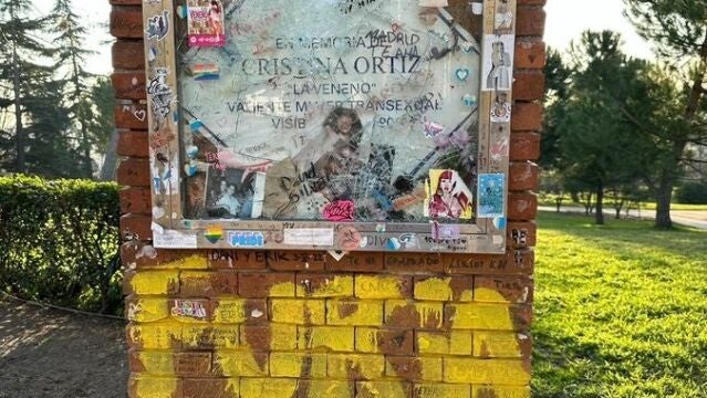 MADRID.-Placa dedicada a La Veneno vuelve a ser vandalizada y Más Madrid pedirá su reposición "como las 4 o 5 veces anteriores"