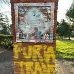 MADRID.-Placa dedicada a La Veneno vuelve a ser vandalizada y Más Madrid pedirá su reposición "como las 4 o 5 veces anteriores"
