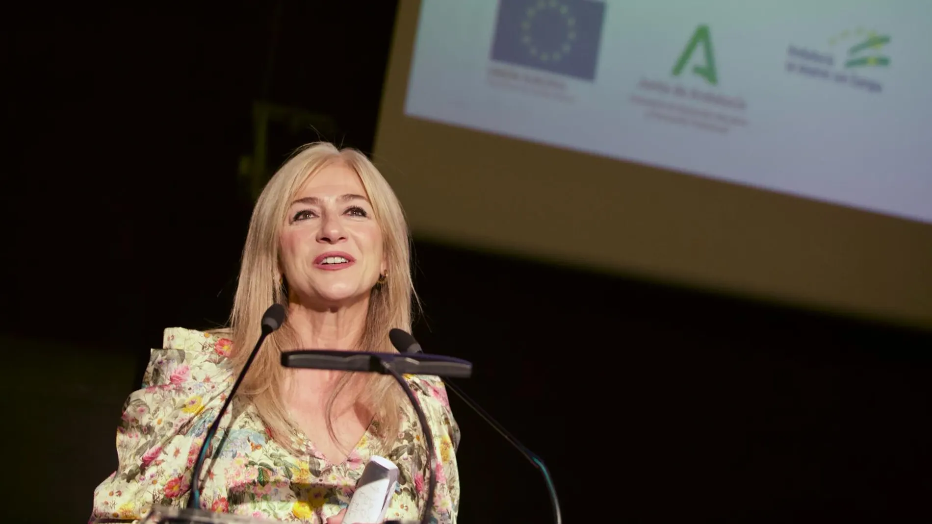 La consejera de Educación de la Junta de Andalucía, Patricia del Pozo