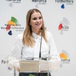 Marga Prohens en el estand de Islas Baleares de Fitur 2024