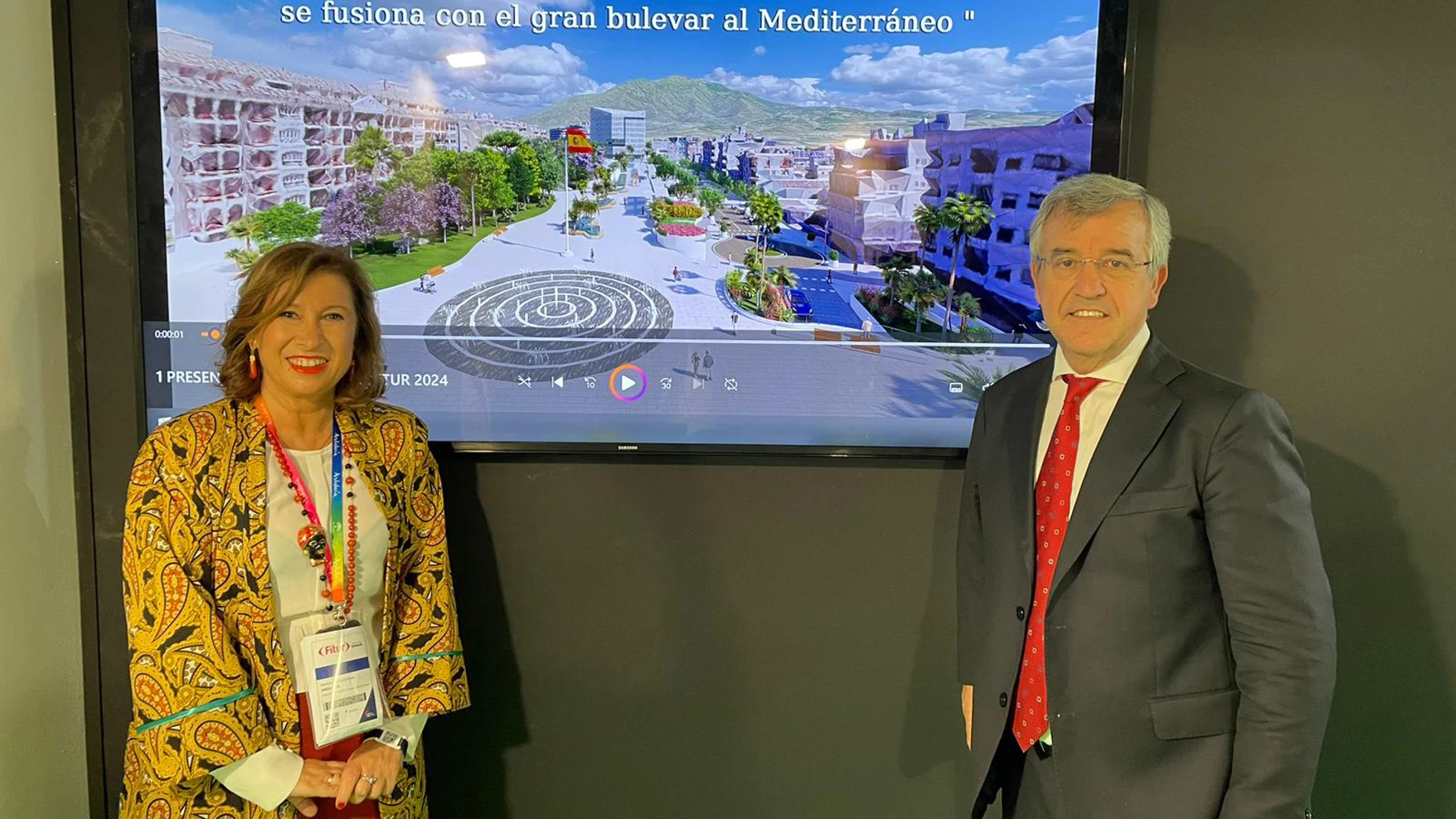 Estepona presenta en Fitur el proyecto que pone el broche de oro a su transformación urbana