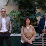 Gorka Orive, Elisa Pérez-Ramírez e Ignacio López 
