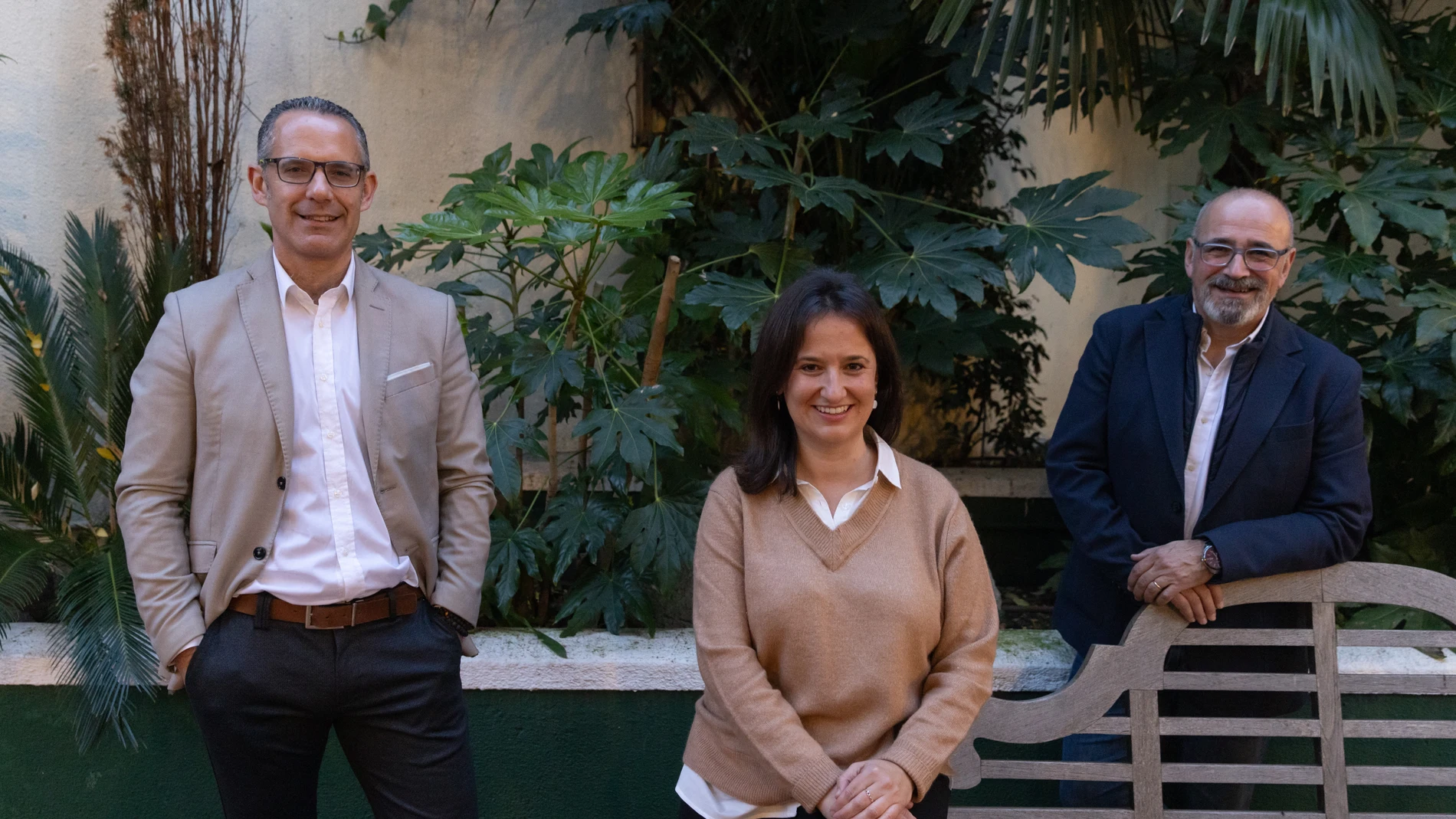 Gorka Orive, Elisa Pérez-Ramírez e Ignacio López