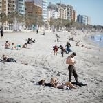 Altas temperaturas en enero en Almería